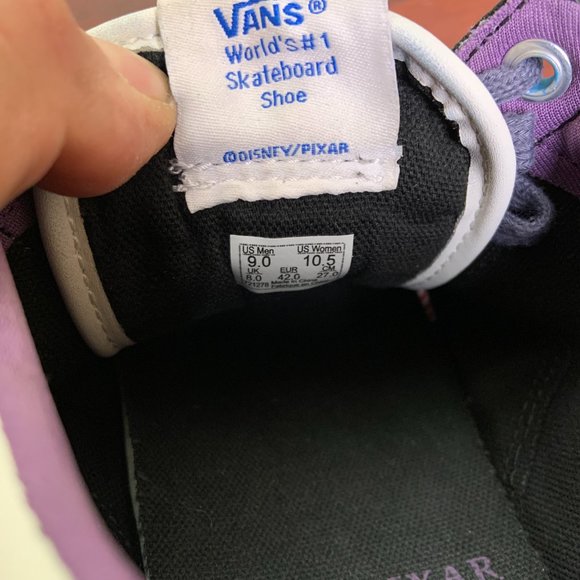 Vans Old Skool x Disney Pixar Toy Story Buzz Lightyear Low Top Men 9 Women 10.5 - Picture 3 of 9